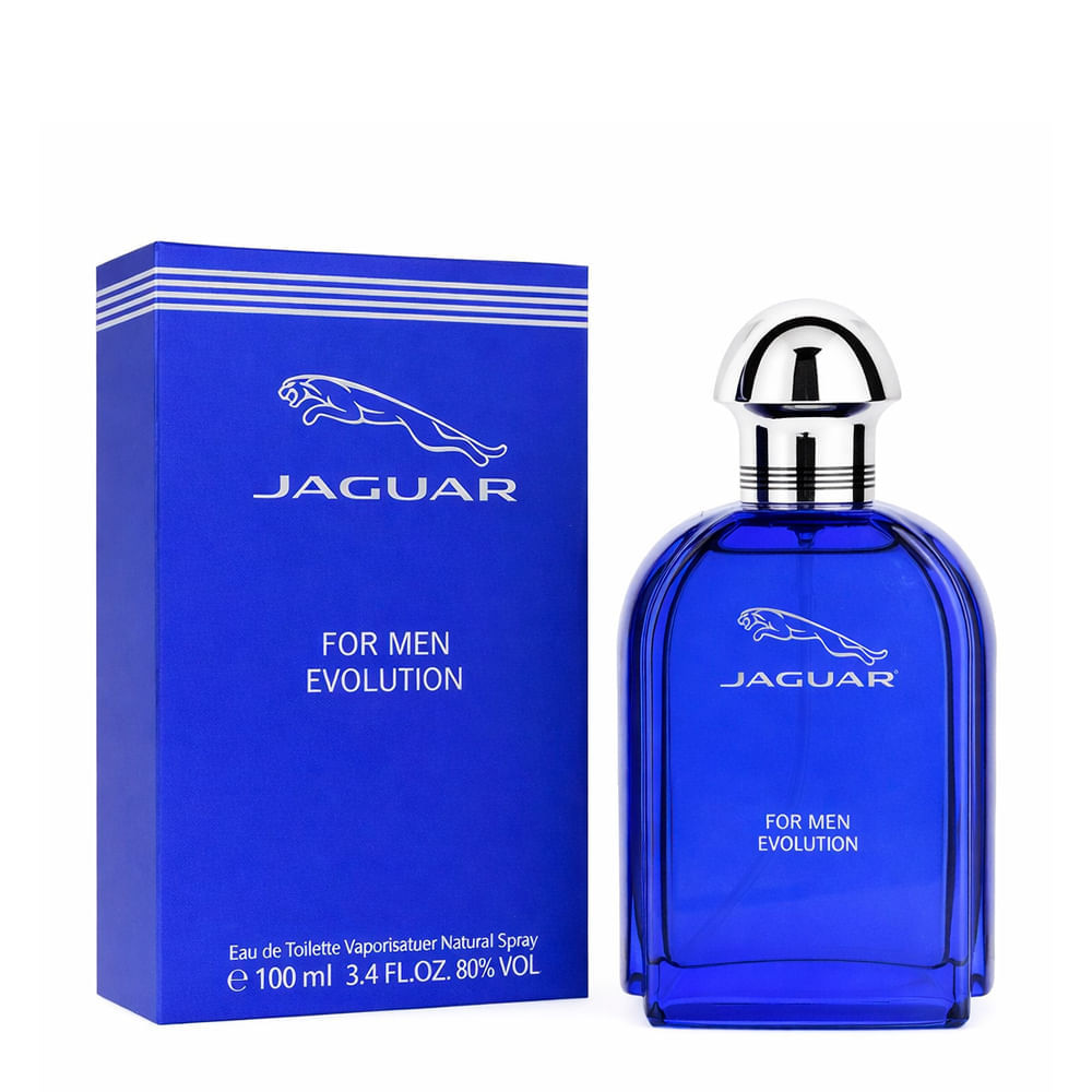 Perfume Masculino for Men Evolution Jaguar Eau de Toilette 100ml