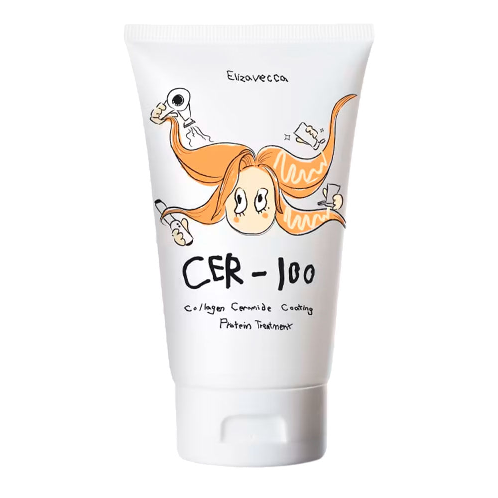 Máscara Capilar Cer-100 Tratamento Proteico Elizavecca 100ml
