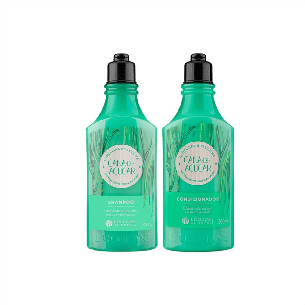 Kit Cana De Açúcar  L'occitane Shampoo 300ml + Condicionador 300ml