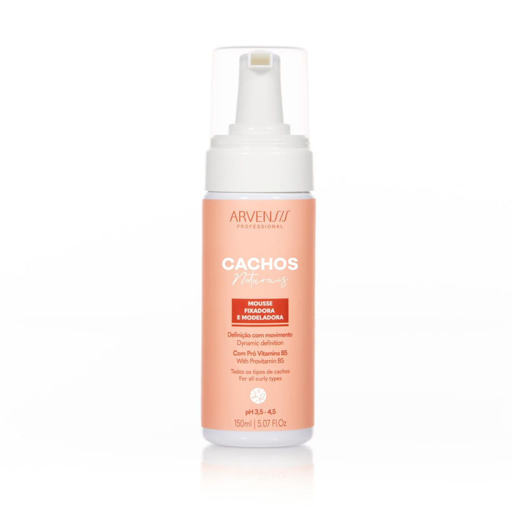 Mousse Capilar Arvensis Cachos Naturais 150ml