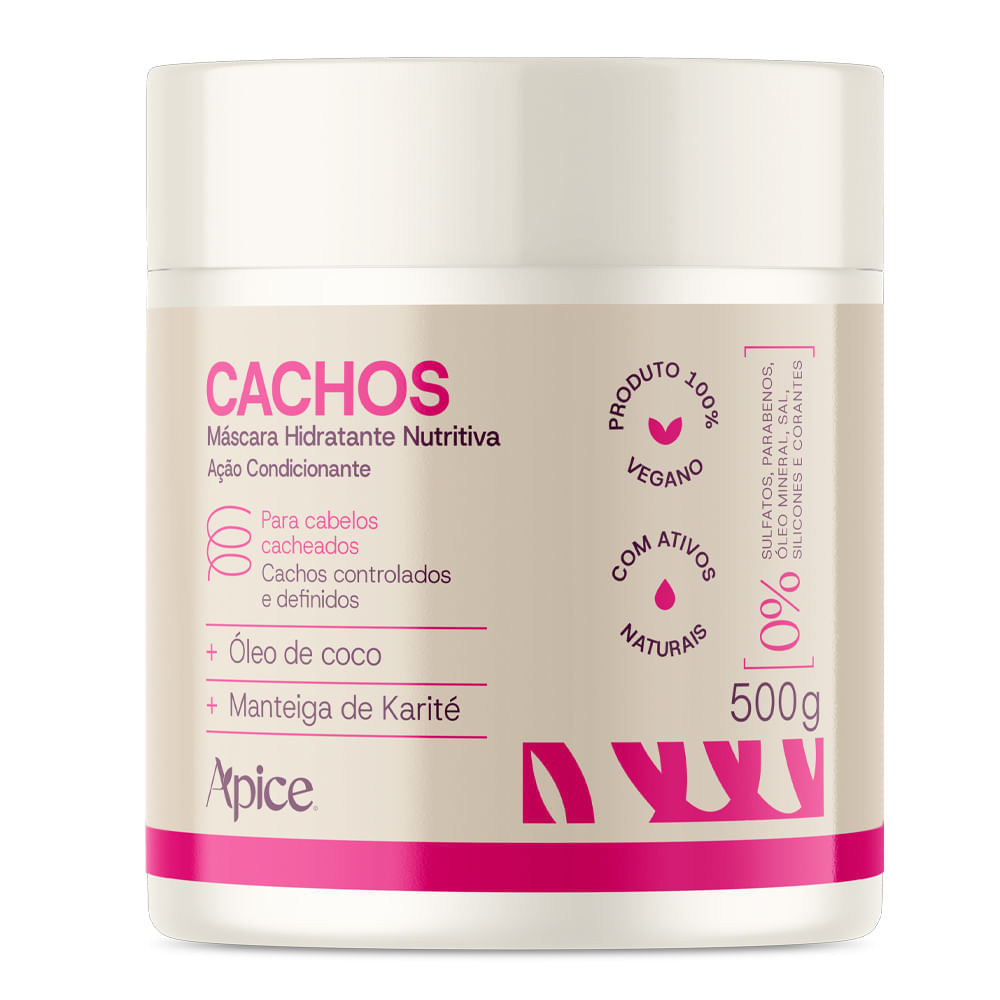 Máscara Capilar Apice Cachos 500g