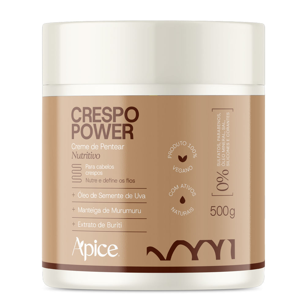 Creme De Pentear Apice Crespo Power 500g