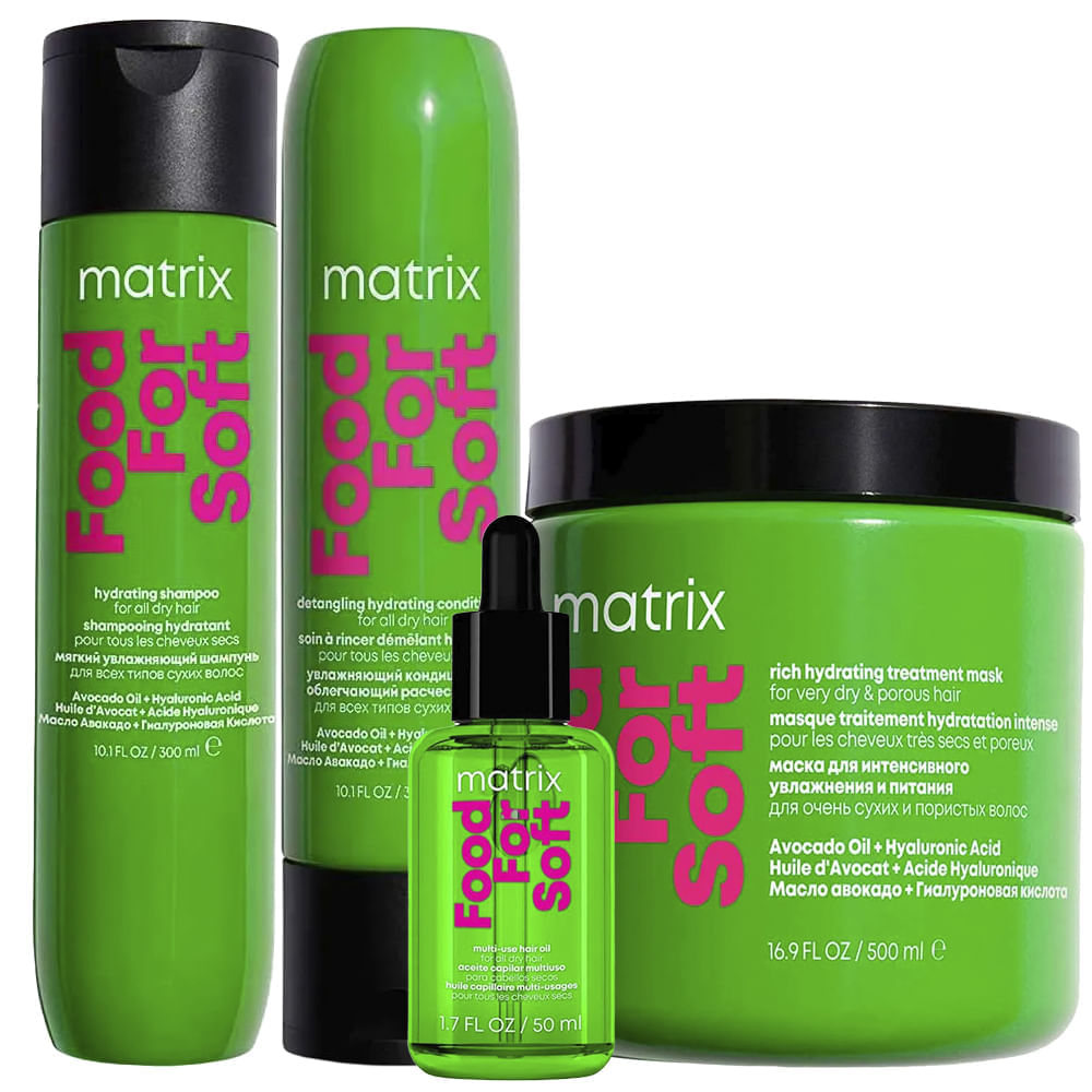 Kit Matrix Food For Soft 4 Unidades