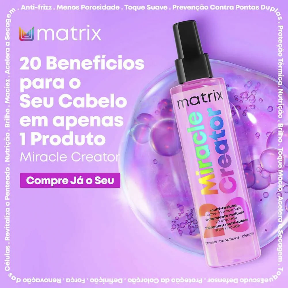 Leave-In Multifuncional Spray Matrix Miracle Creator 190ml