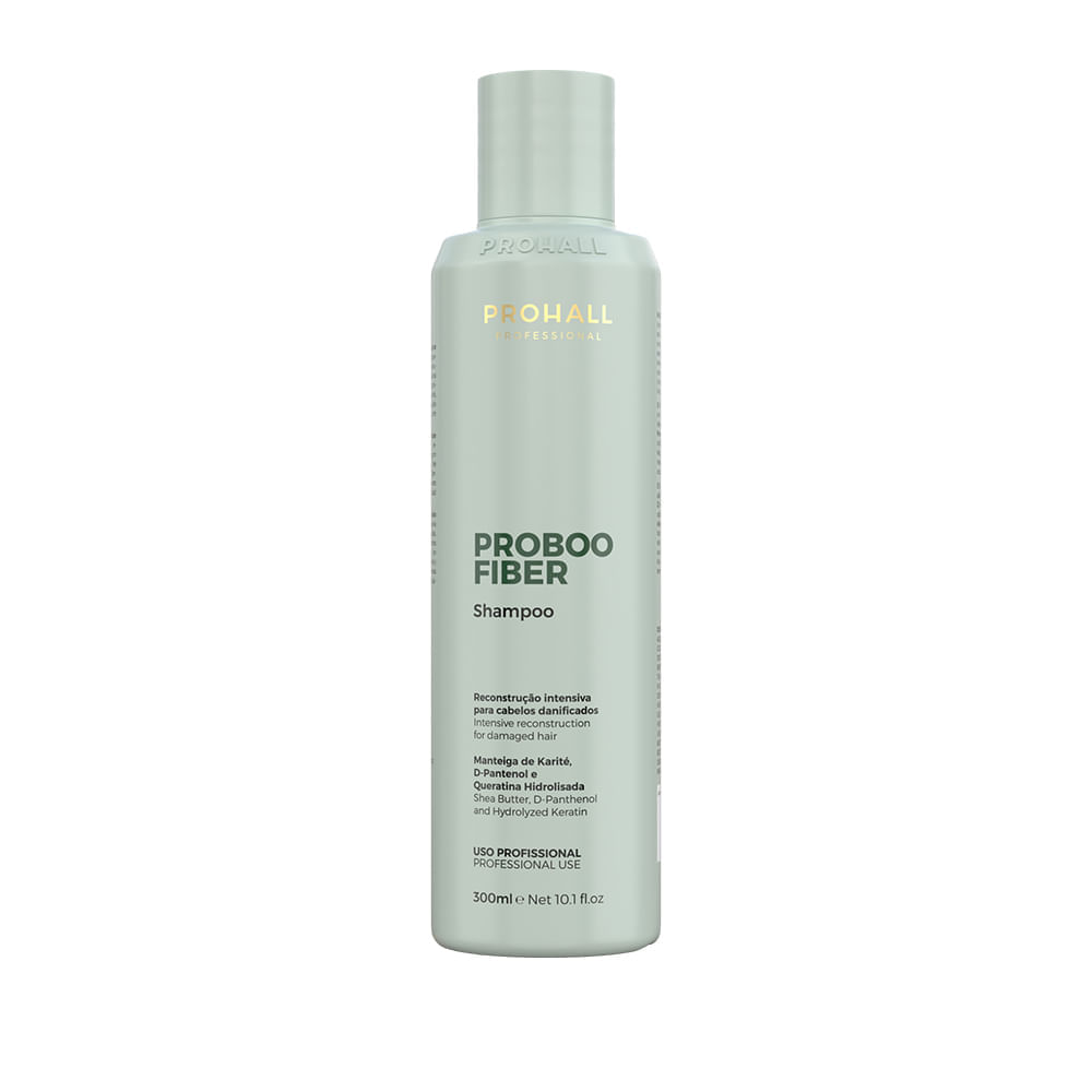 Shampoo Reconstrução Intensiva Prohall Proboo Fiber 300ml