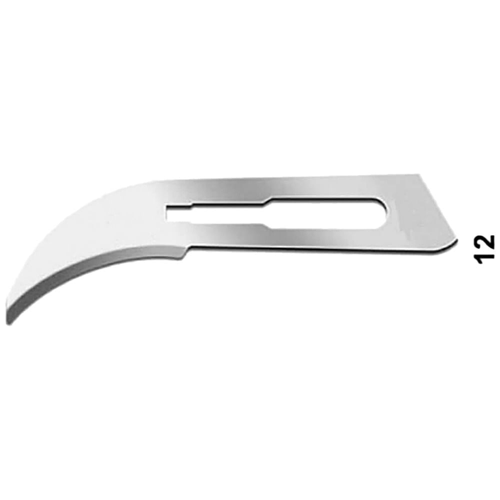 Lâmina de Bisturi Aço Carbono N°12  Descarpack