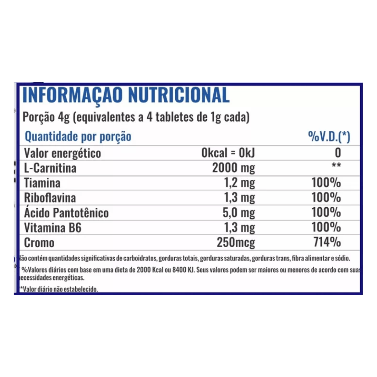 L-Carnitine Queima Gordura Profit 2000mg 60 Tabletes