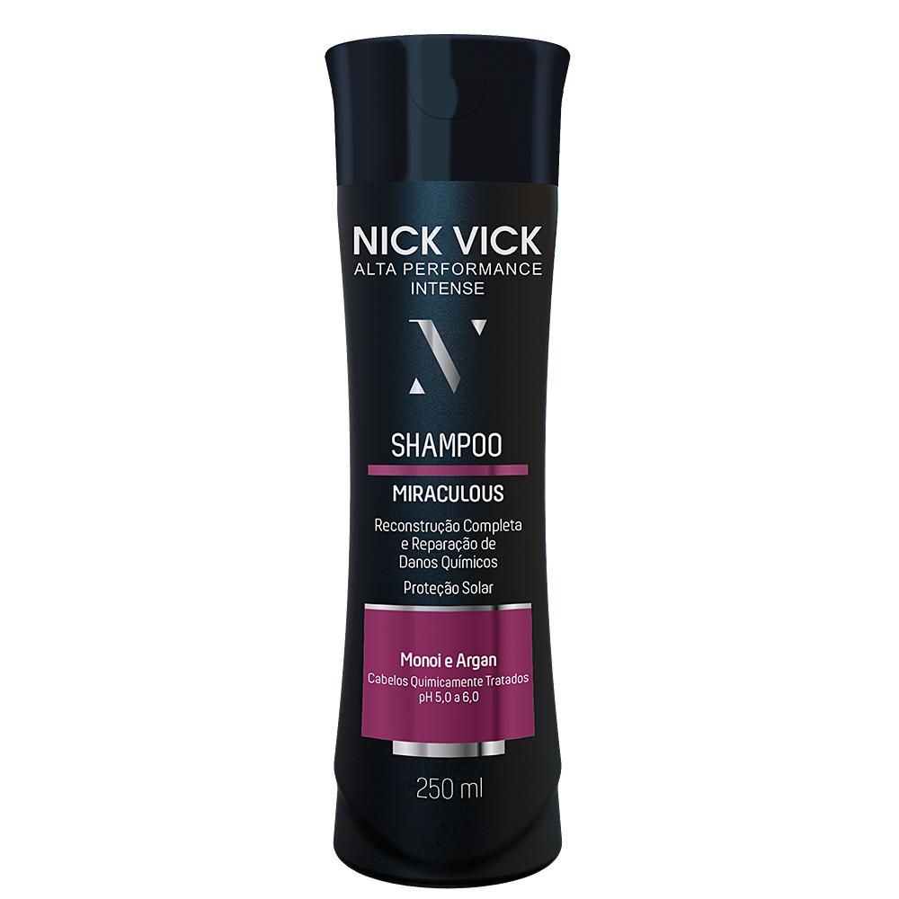 Kit Nick Vick Reestruturador Shampoo 250ml + Condicionador 250ml