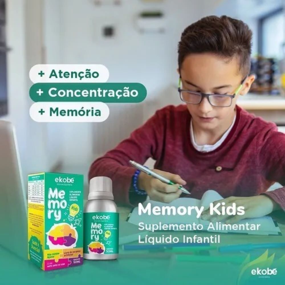 Kit 6 Focus Kids Sabor Tutti Frutti 50ml
