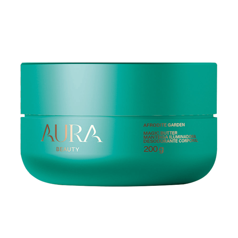 Manteiga Iluminadora Aura Beauty Afrodite Garden 200g