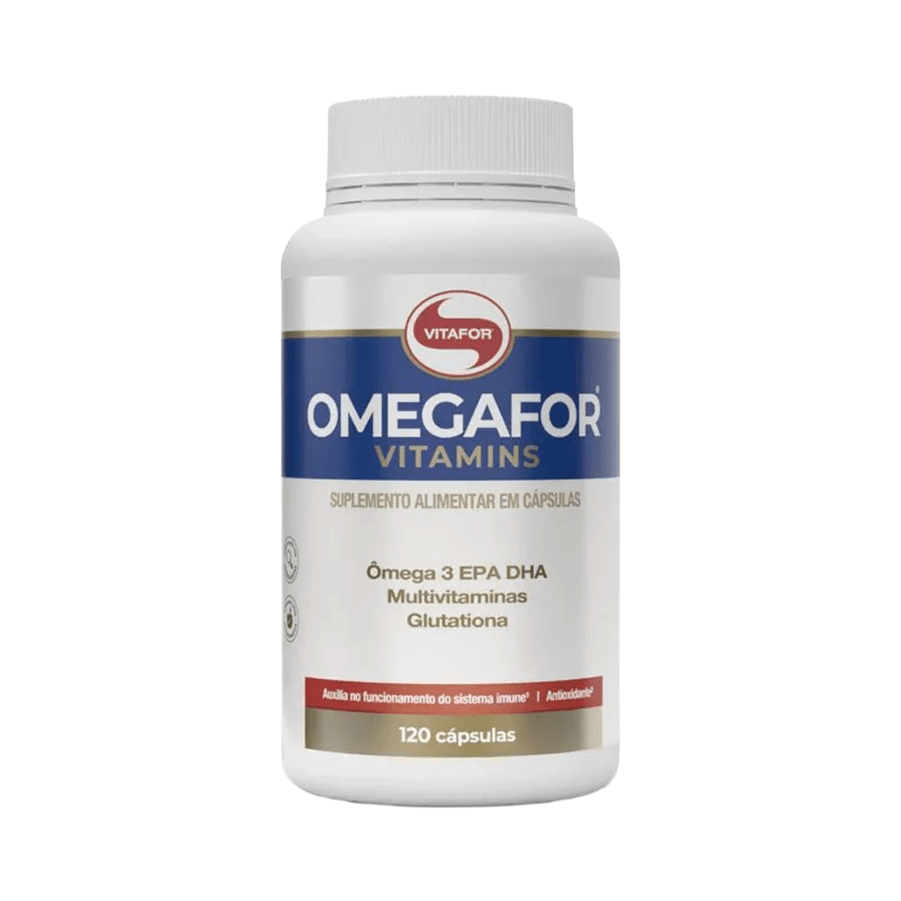 Omegafor Vitamins Vitafor 120 Cápsulas