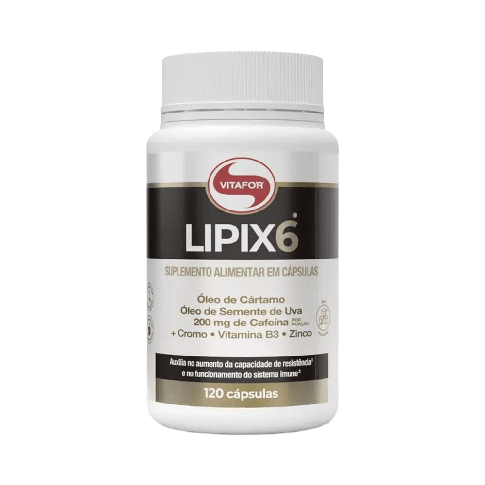 Lipix 6 Vitafor 120 Cápsulas