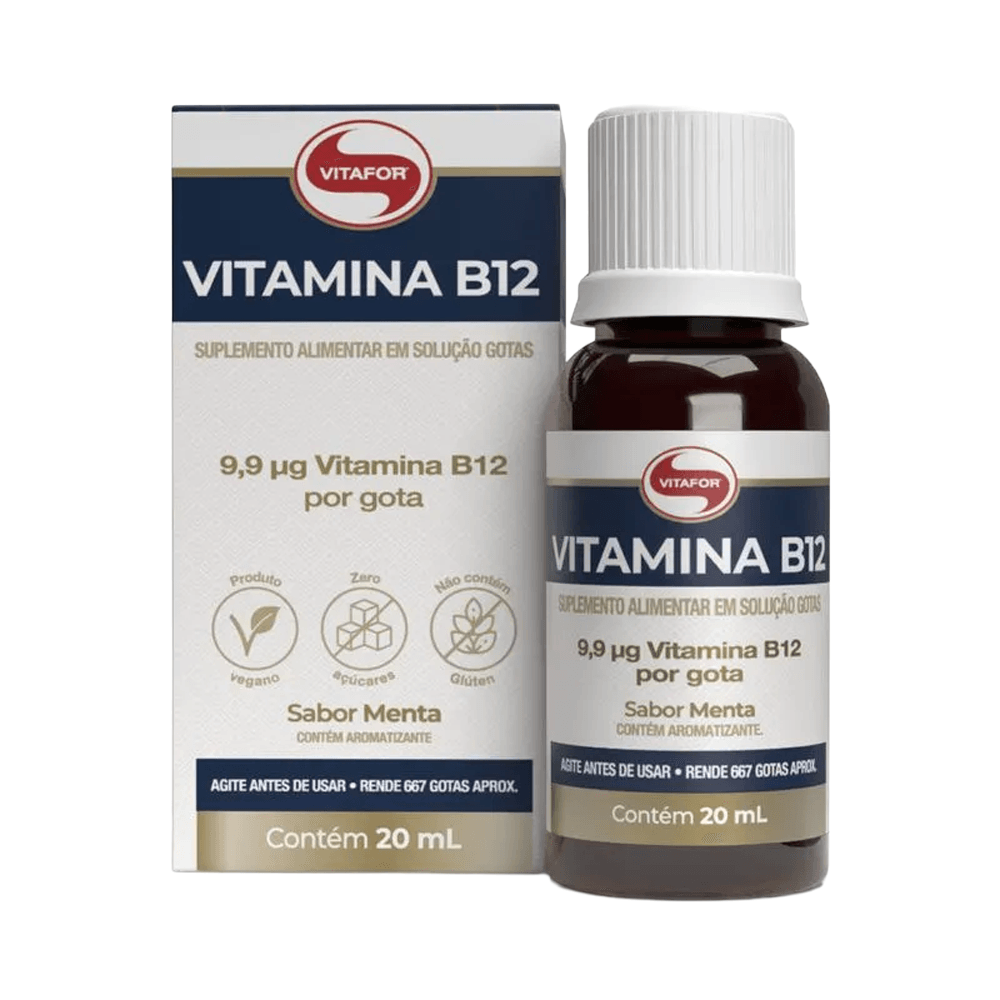 Vitamina B12 Sabor Menta Vitafor 20ml