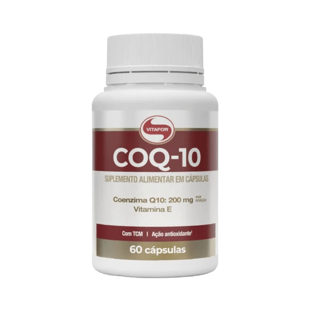 Coenzima Q10 Vitafor 200mg 60 Cápsulas