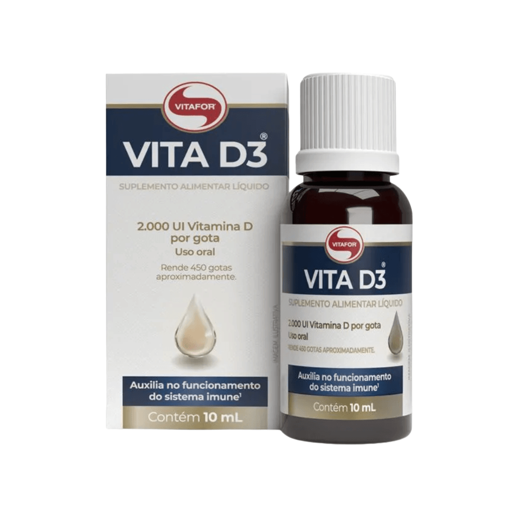 Vita D3 2.000 Ui Por Gota Vitafor 10ml