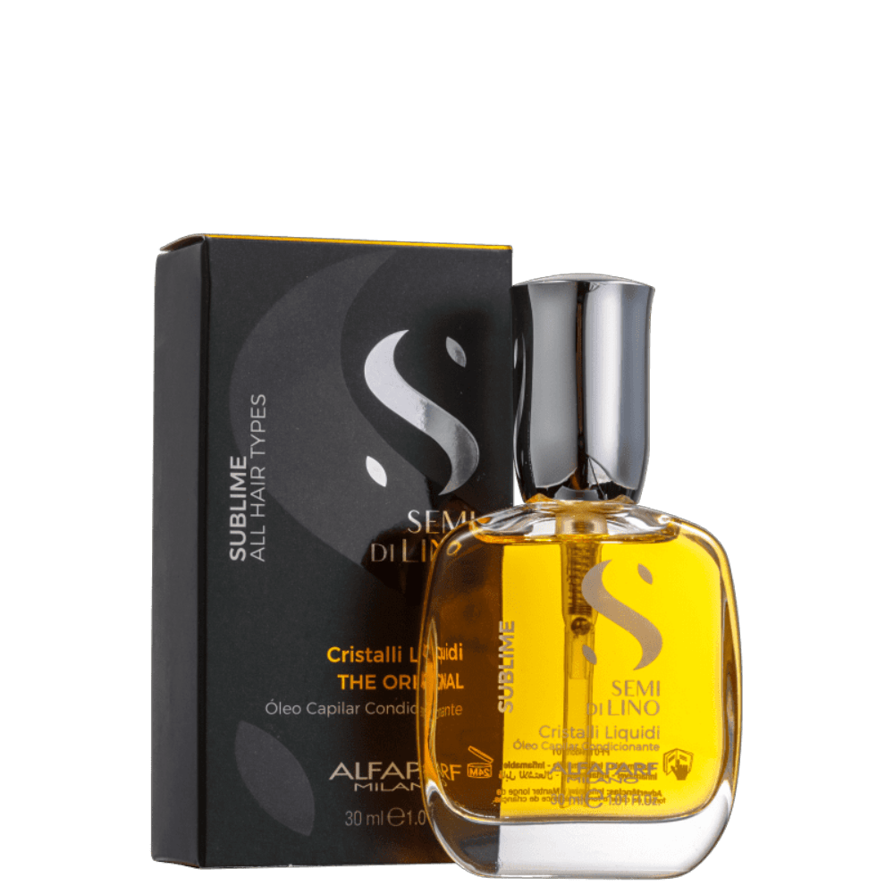 Óleo Capilar Alfaparf Milano Sublime Semi Di Lino Cristalli Liquidi 30ml