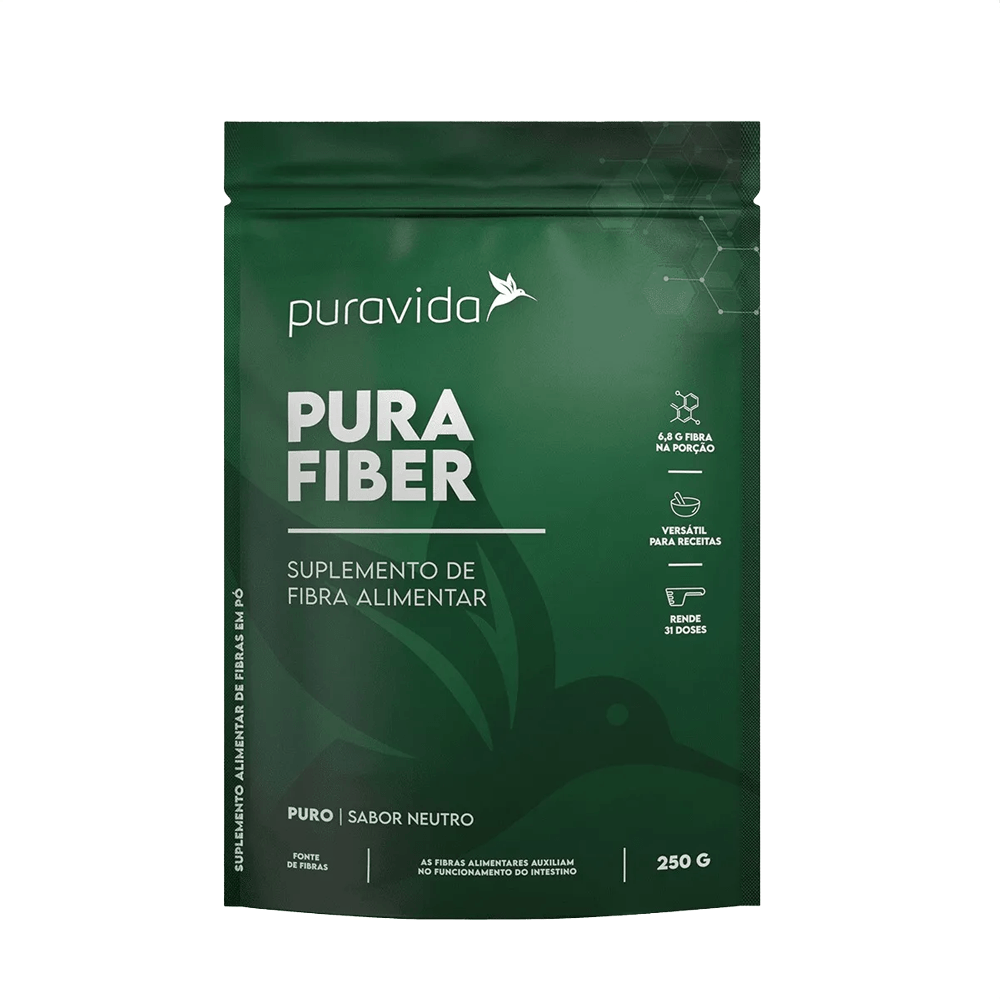 Fibra Alimentar Pura Fiber Pura Vida 250g