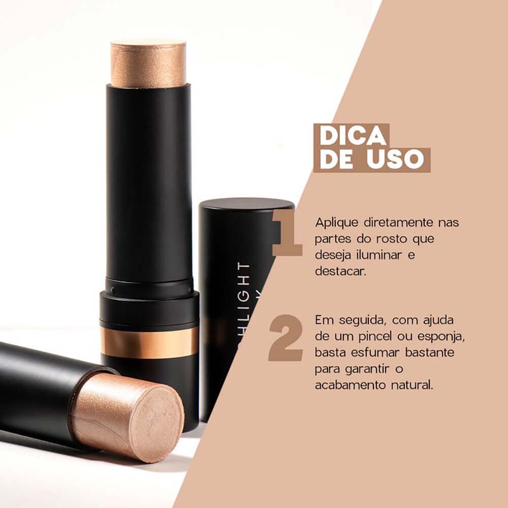 Iluminador Bastão Océane HIghlight Stick Edition Cor Bronze