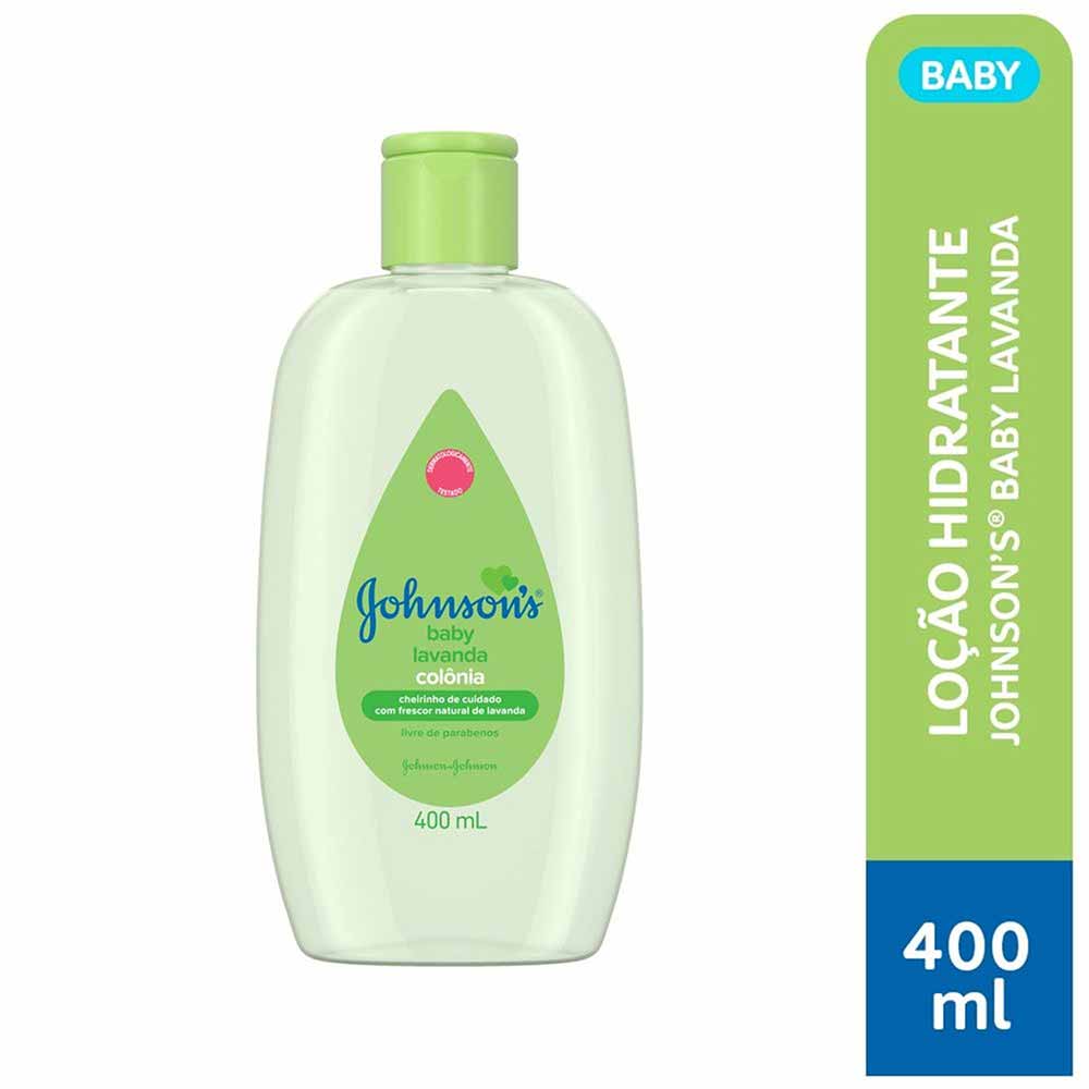 Deo Colônia Unissex Lavanda Johnson's Baby  400ml