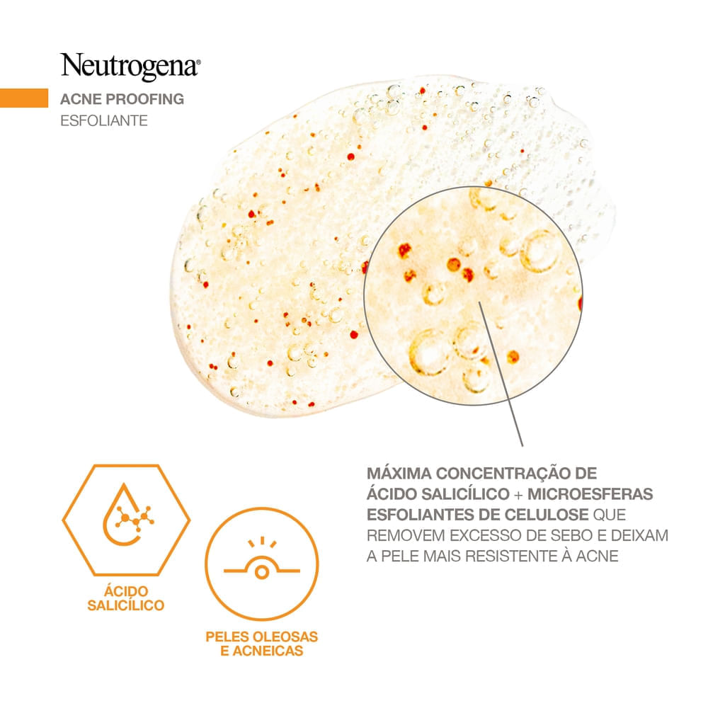 Esfoliante Facial Neutrogena Acne Proofing 100g