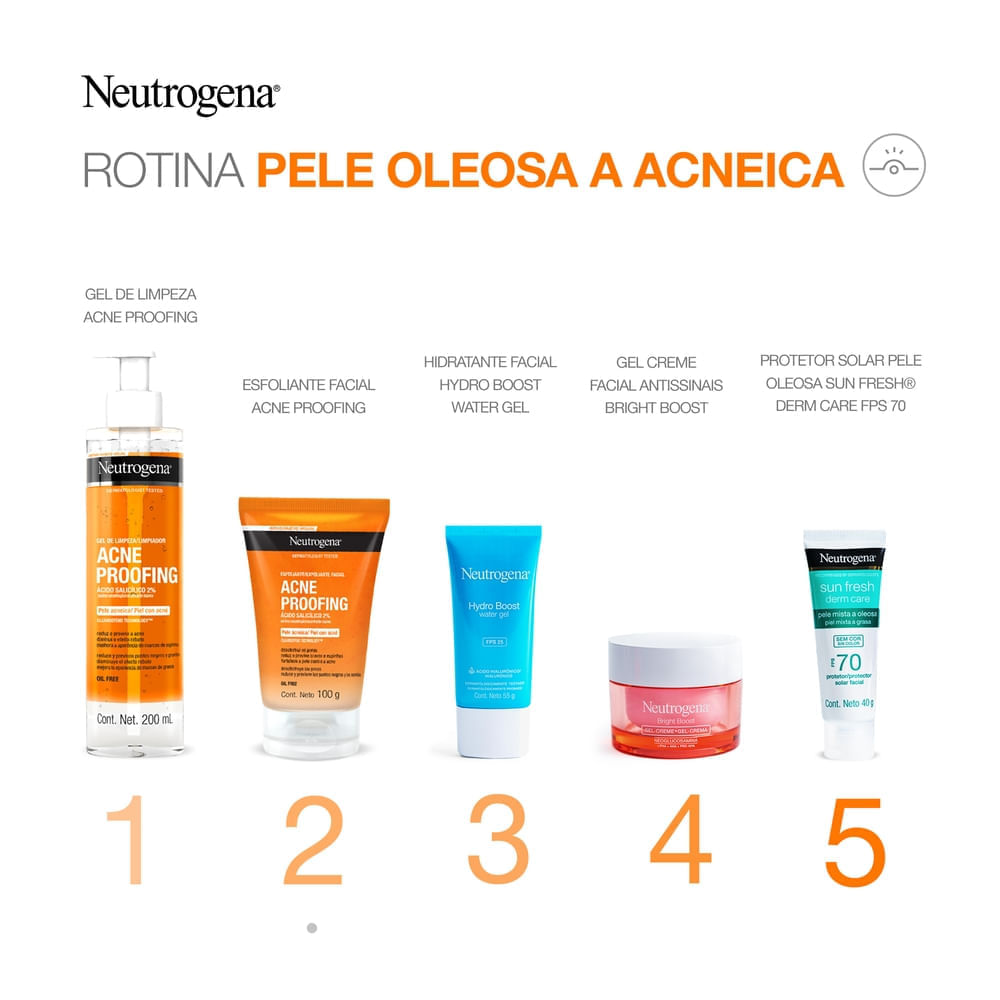 Esfoliante Facial Neutrogena Acne Proofing 100g