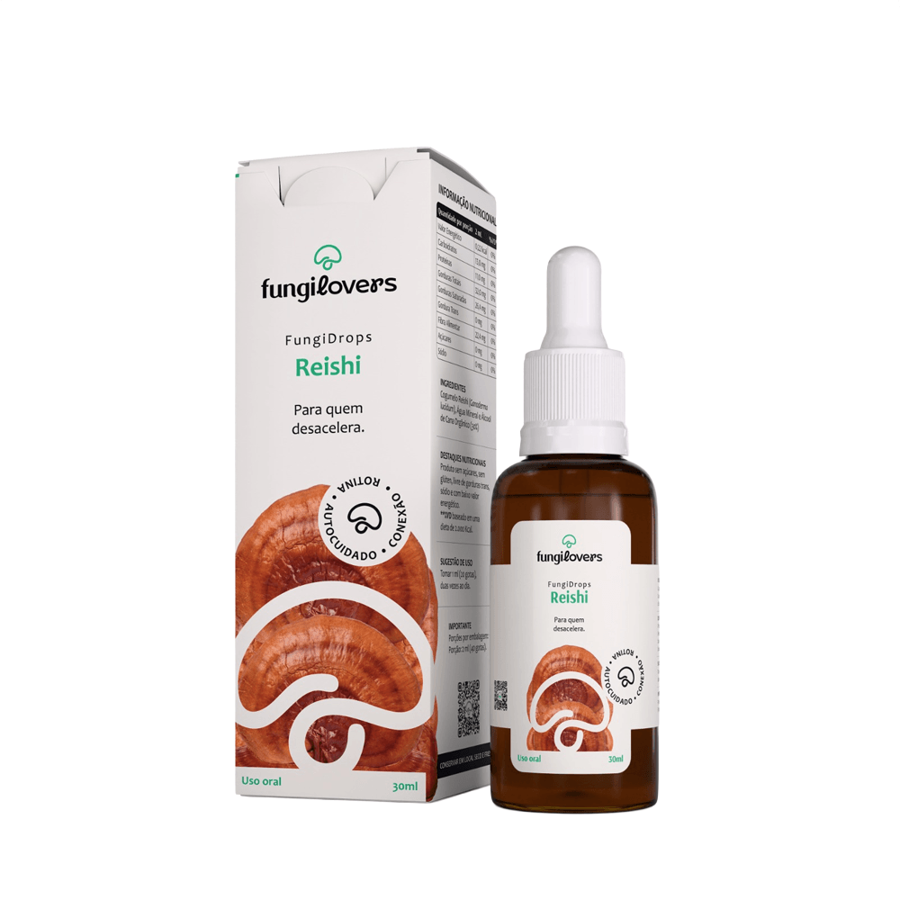 Extrato Reishi Ganoderma Lucidum Fungilovers 30ml