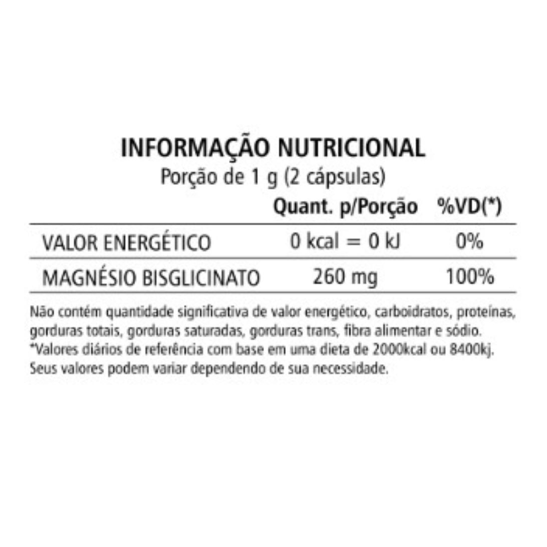 Kit Magnésio Quelato Puro Natunéctar 60 Cápsulas 3 Unidades