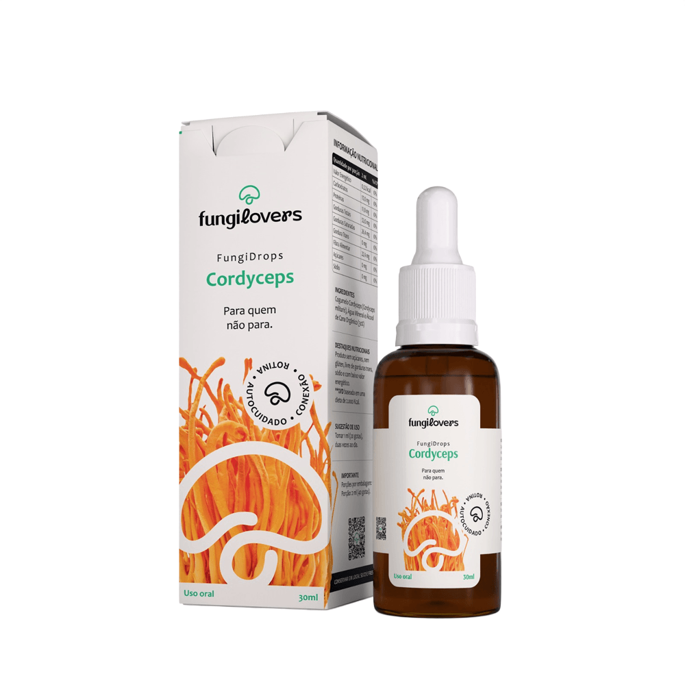 Extrato De Cordyceps Militaris Fungilovers 30ml