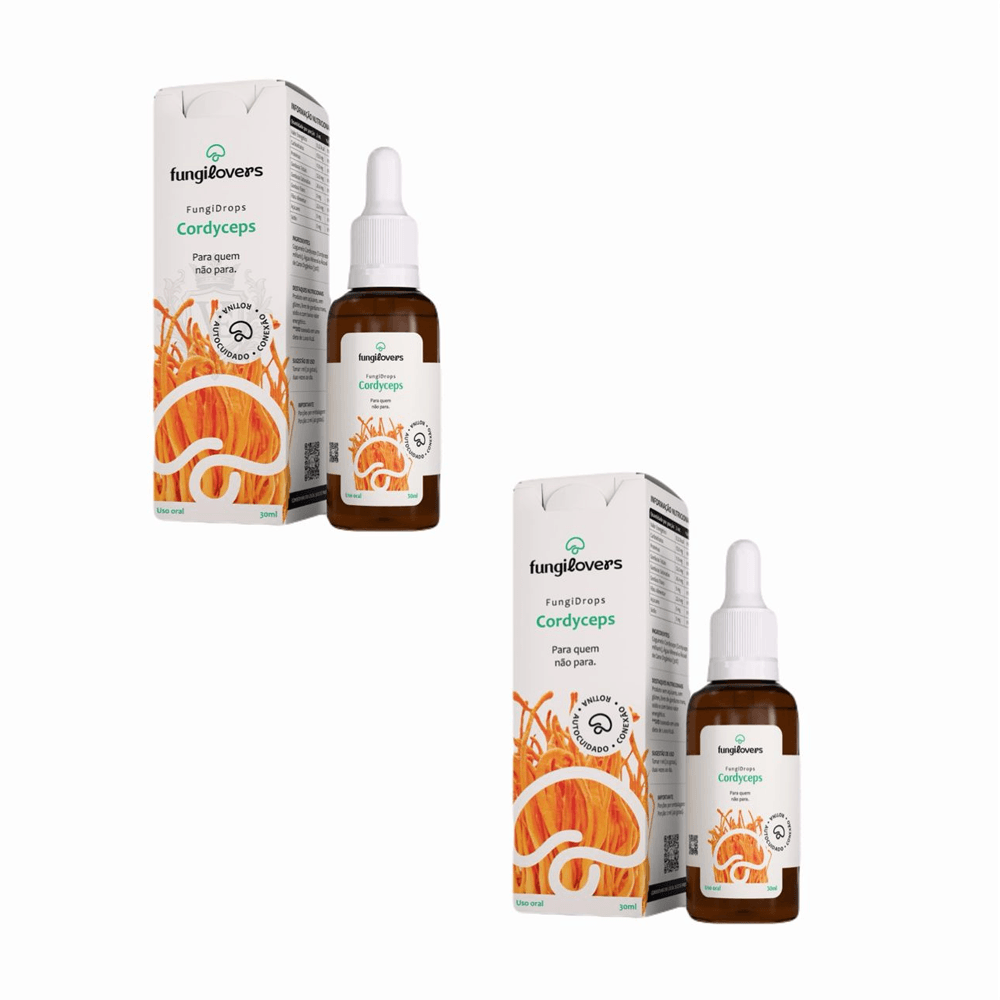 Kit Extrato Cordyceps Militaris Fungilovers 30ml 2 Unidades