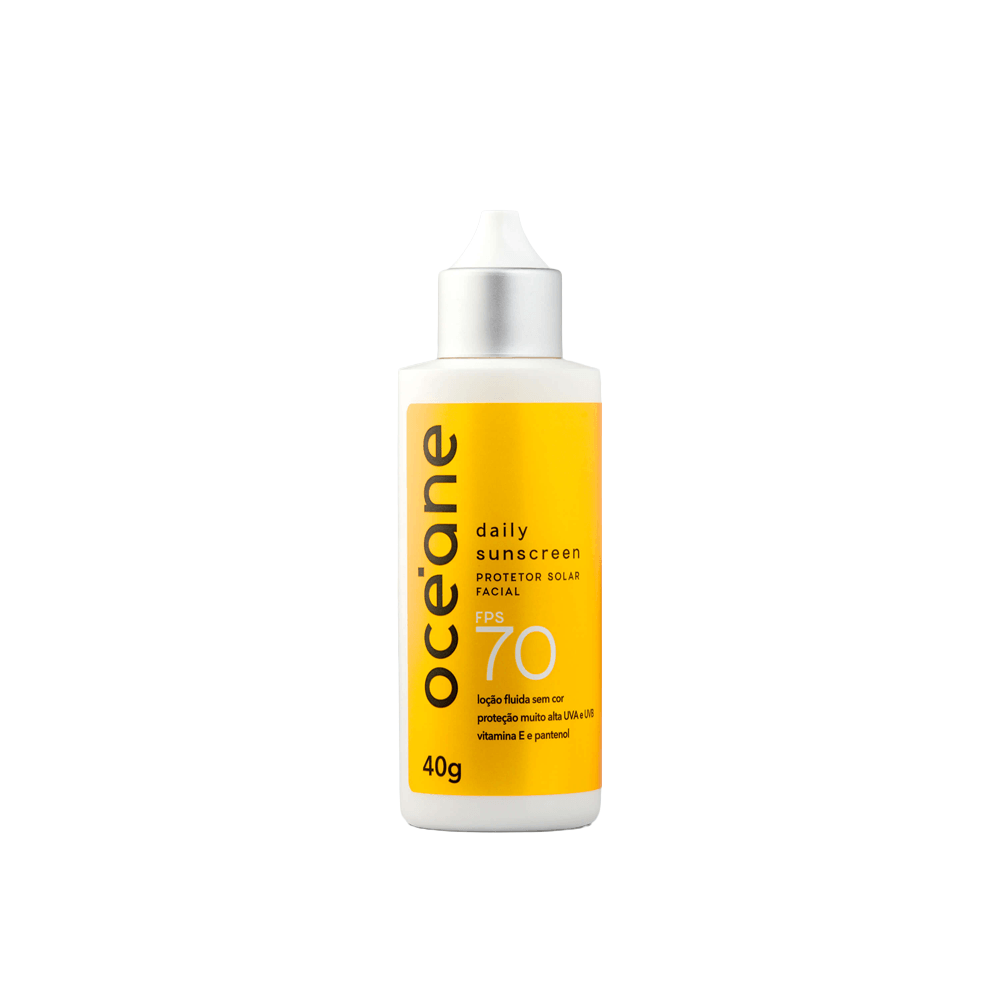 Protetor Solar Facial Fps 70 Daily Sunscreen Oceane 40g
