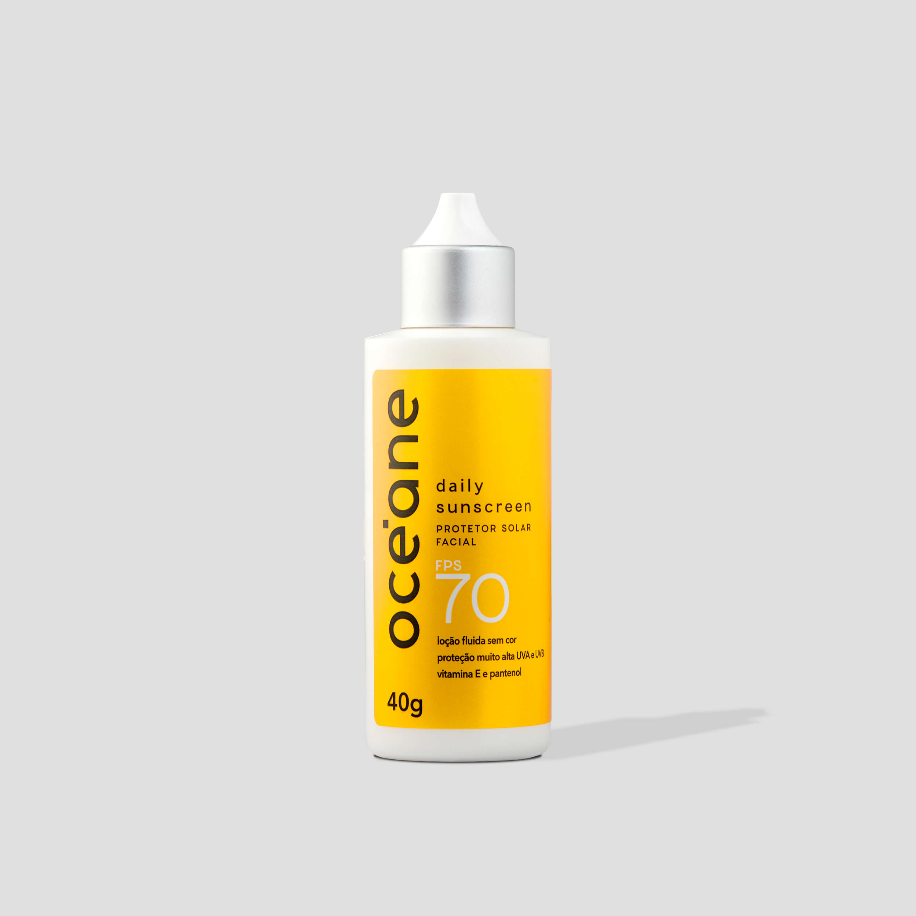 Protetor Solar Facial Fps 70 Daily Sunscreen Oceane 40g