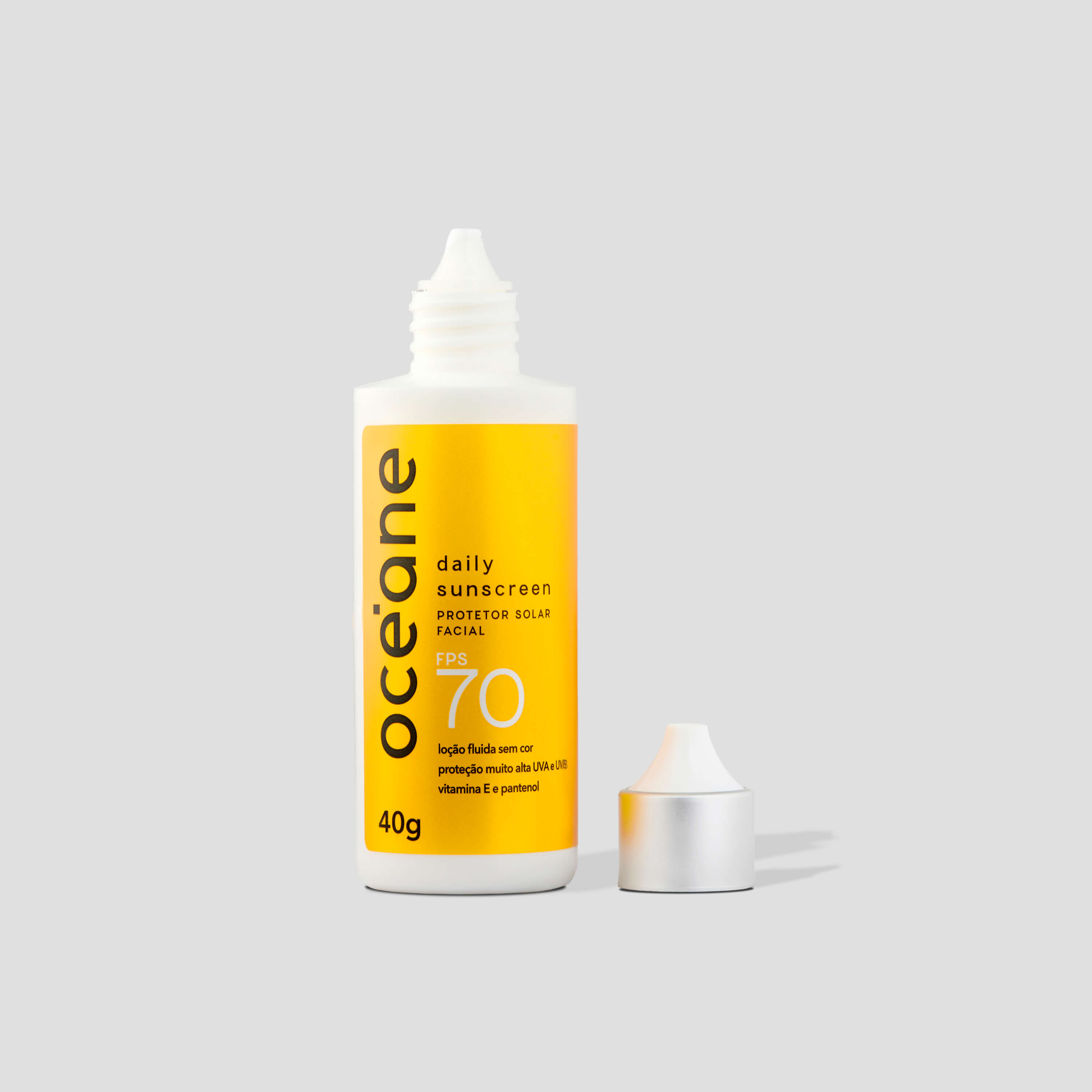 Protetor Solar Facial Fps 70 Daily Sunscreen Oceane 40g