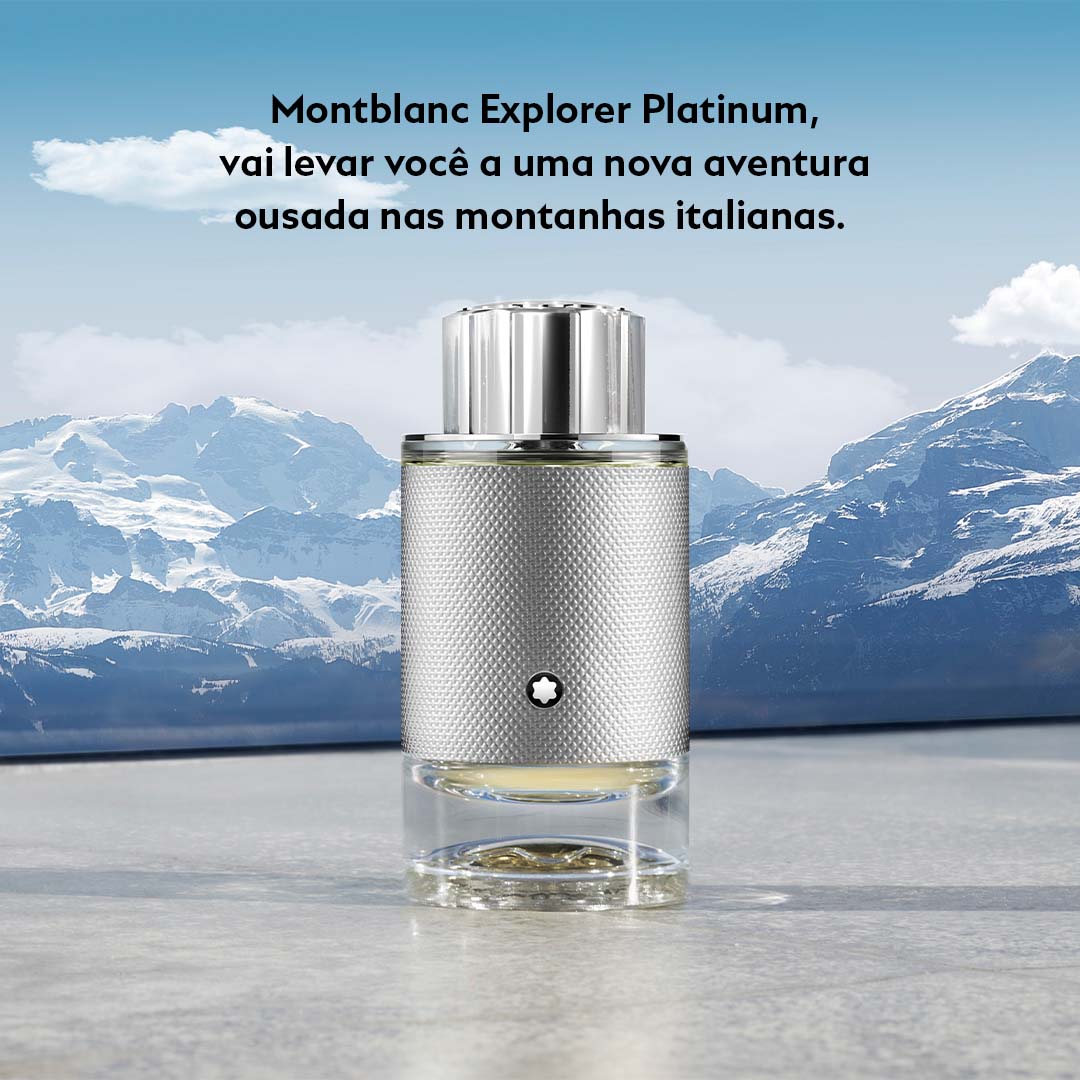 Perfume Masculino Explorer Platinum Montblanc Eau De Parfum 100 ml