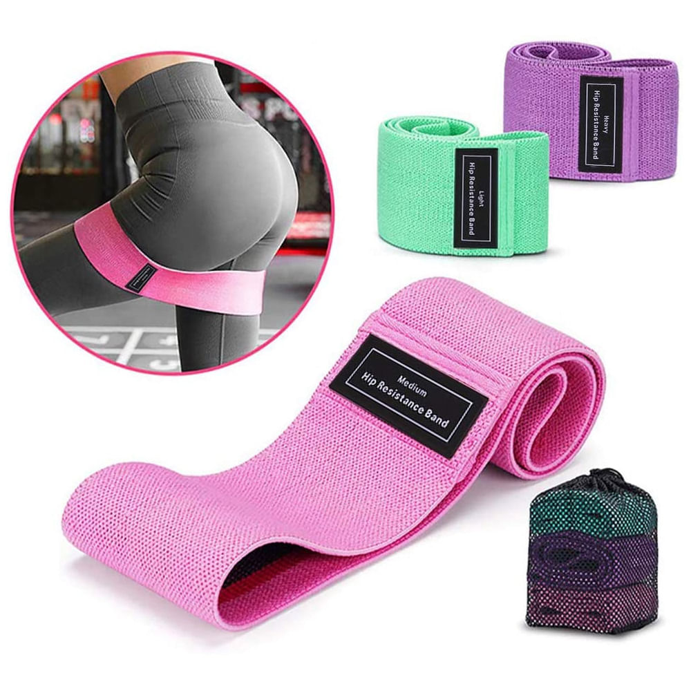 Faixas Elásticas De Exercícios Dk Hip Resistance Bands