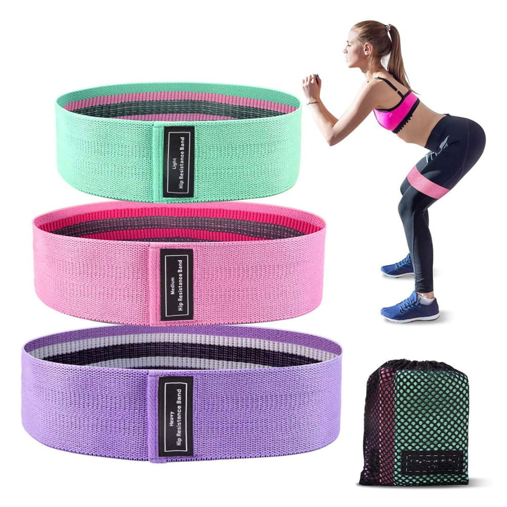 Faixas Elásticas de Exercícios DK Hip Resistance Bands