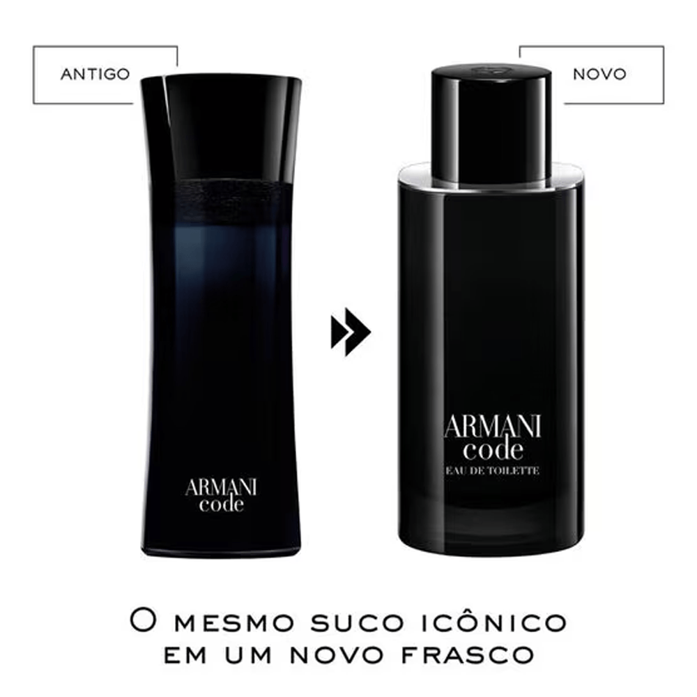 Perfume Masculino Armani Code de Giorgio Armani Eau de Toilette 200ml