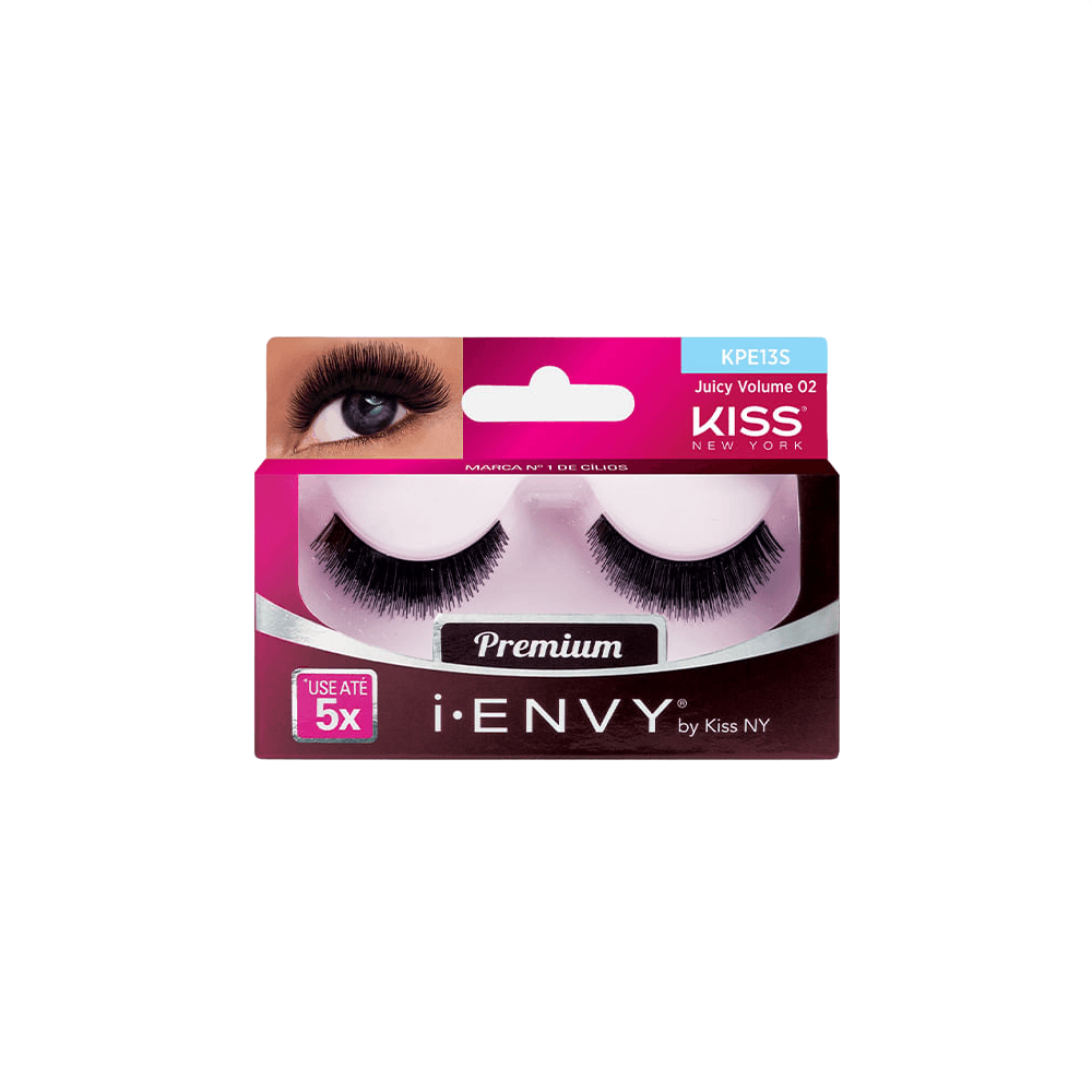 Cílios Postiços I-envy Juicy Kiss New York Volume 02