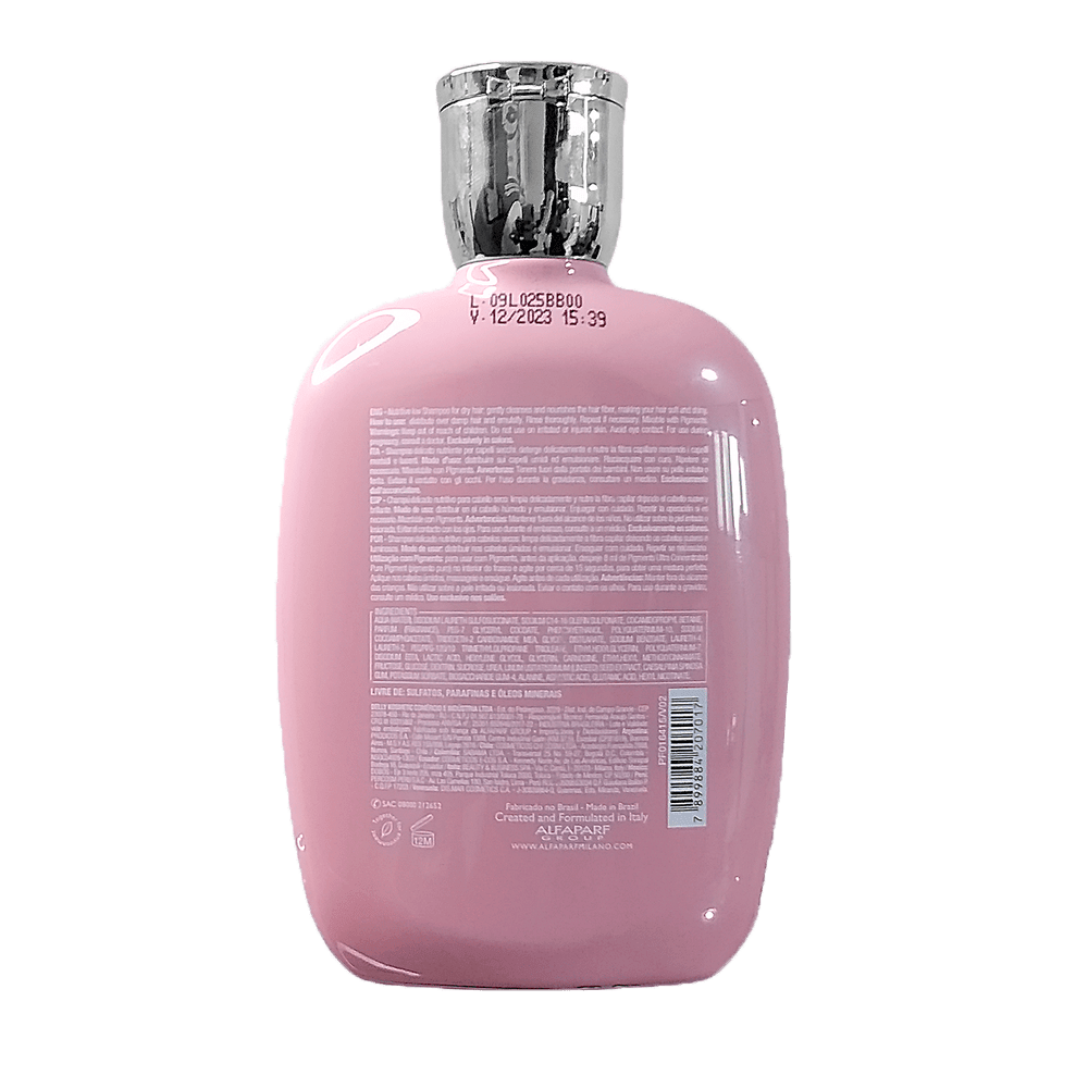 Shampoo Moisture Semi Di Lino Nutritive Low  Alfaparf Milano 250ml