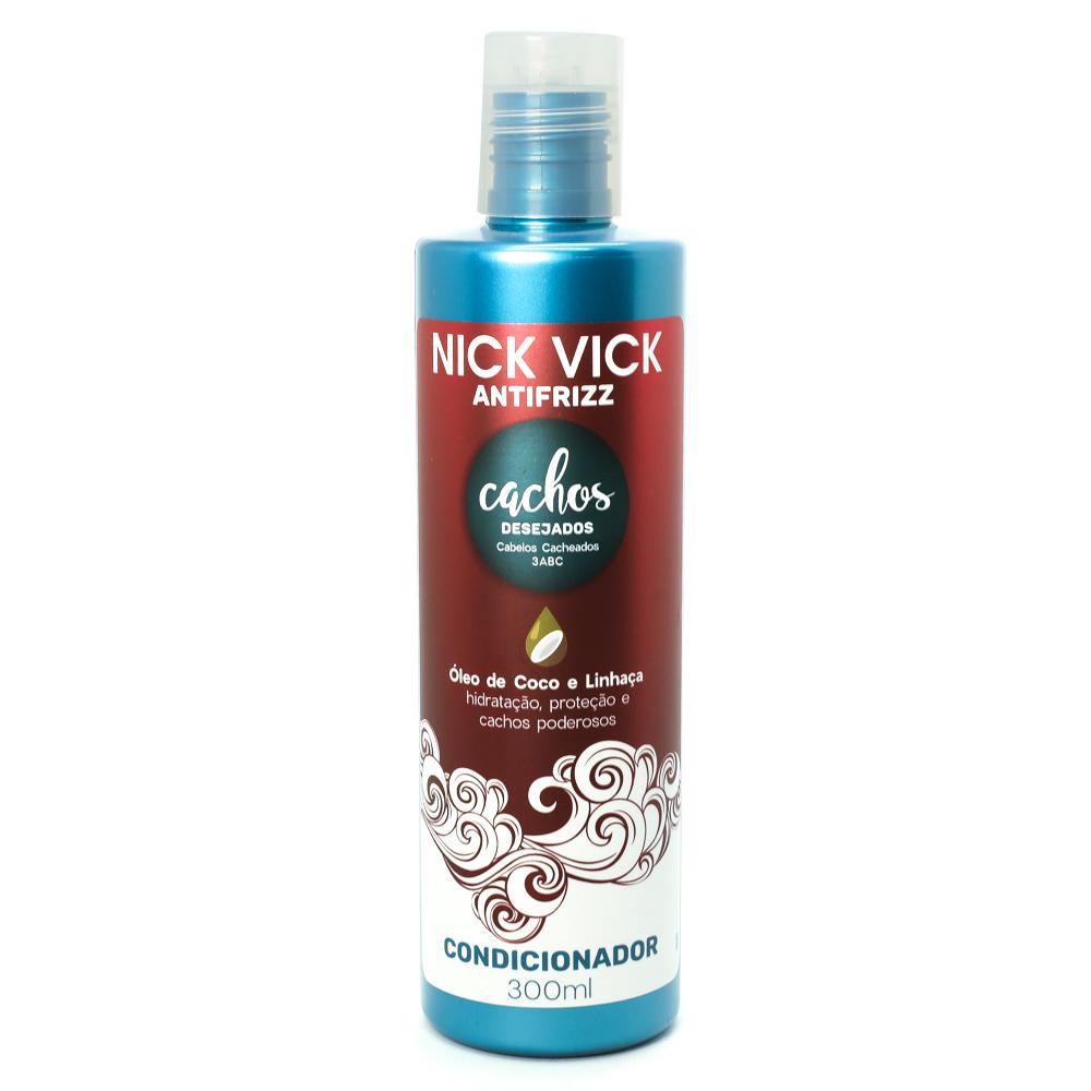 Condicionador Cachos Antifrizz Nick Vick 300ml