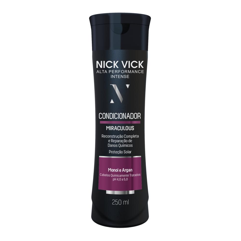 Condicionador Pro- Hair Reestruturador Monoi E Argain Nick & Vick 250ml