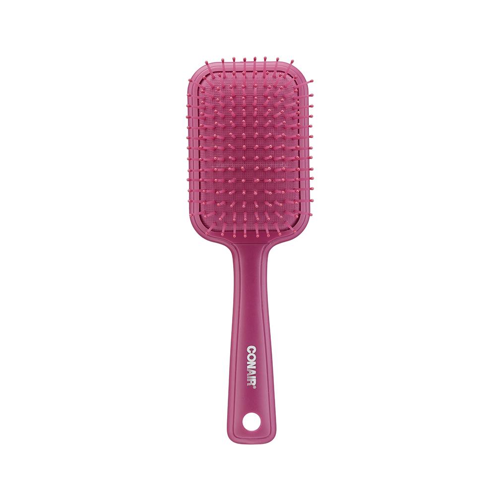 Escova De Cabelo Color Pops Quadrada Conair Rosa