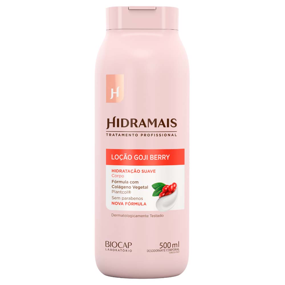 Loção Hidratante Corporal Goji Berry Hidramais 500ml