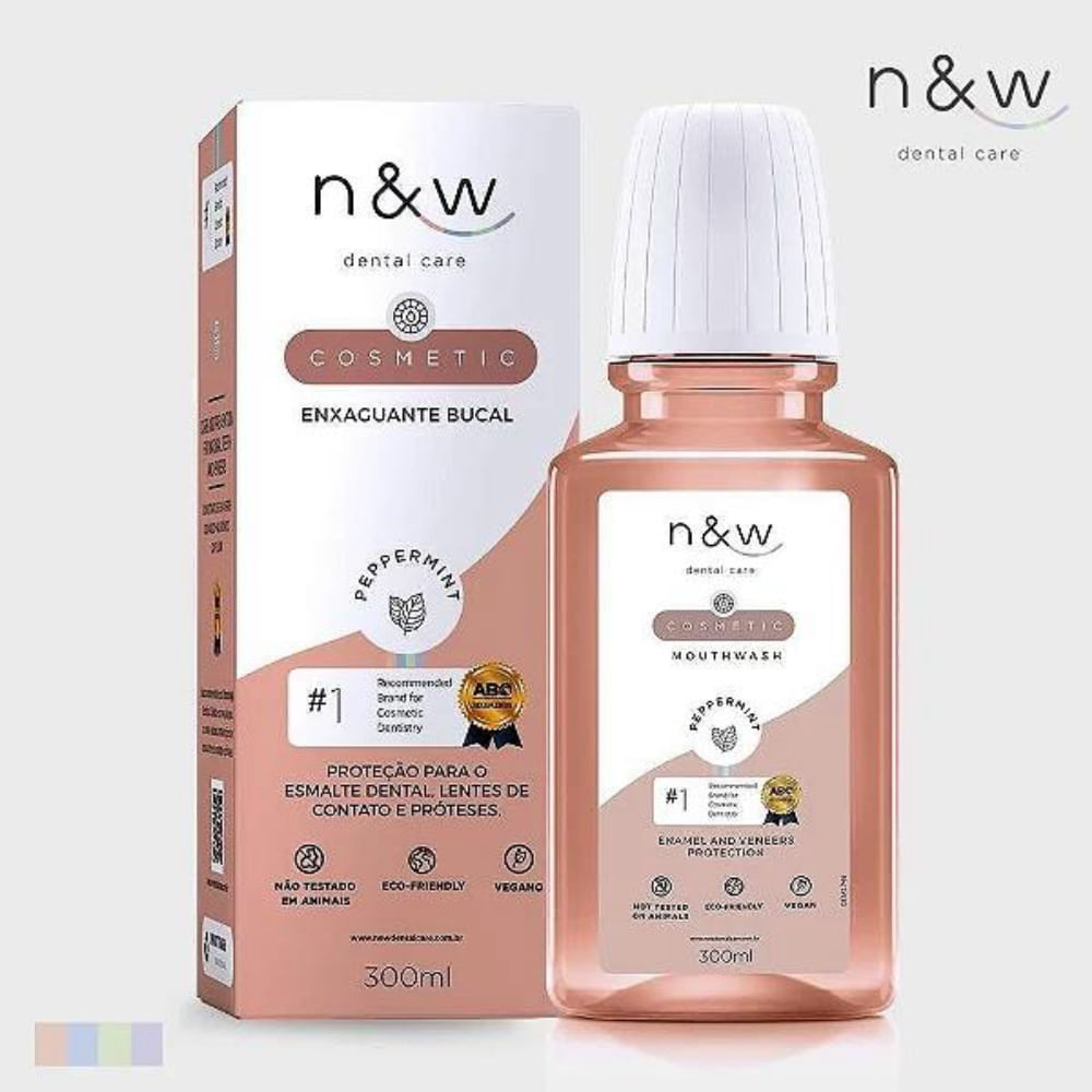 Enxaguatório Bucal Cosmetic N&W Dental Care 300ml