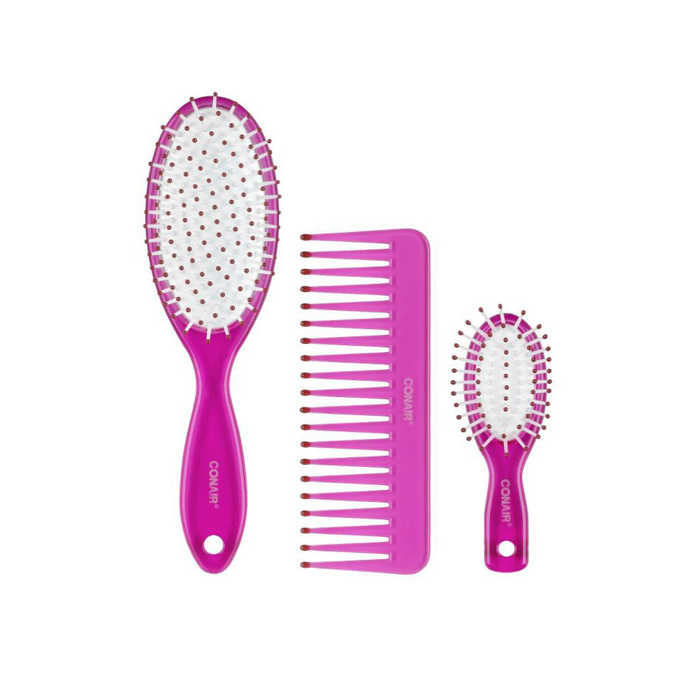 Kit Escovas + Pente Conair