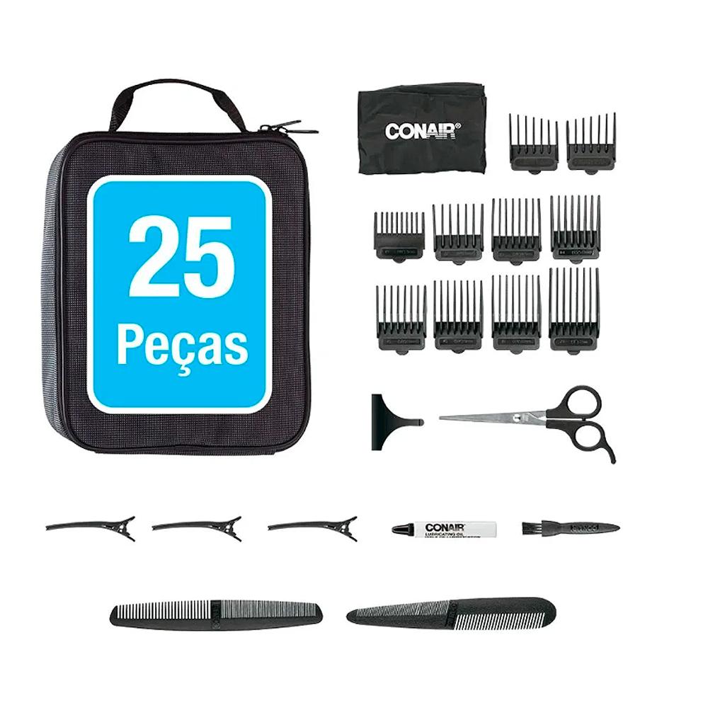 Kit Máquina de Corte com Aparador de Pelos e Trimmer Conair
