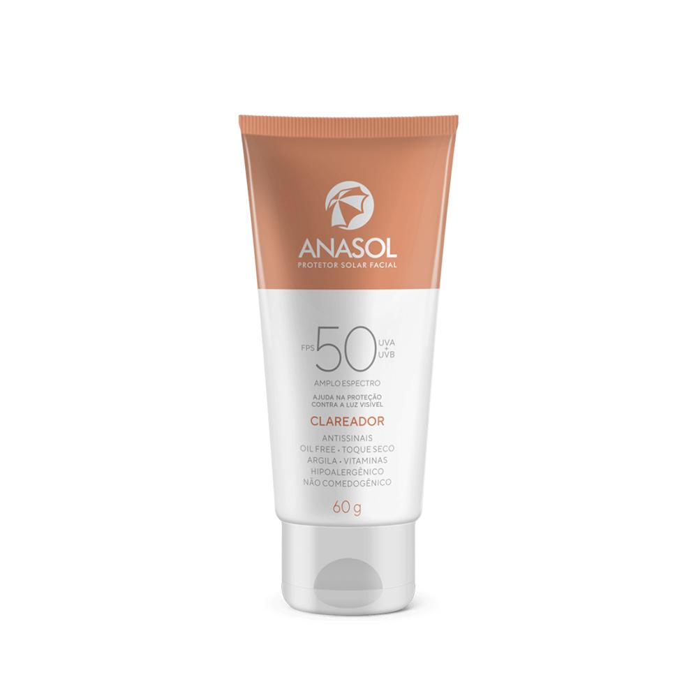Protetor Solar Clareador Anasol  Fps50 60g