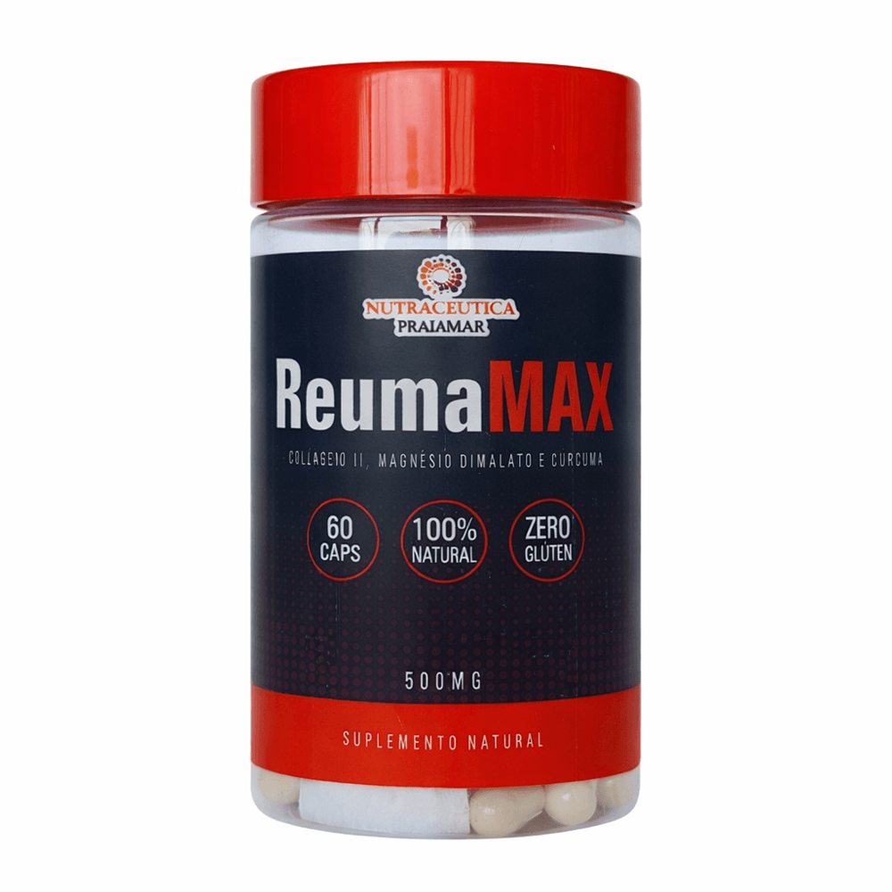 Reumamax Nutraceutica Praiamar 60 Cápsulas