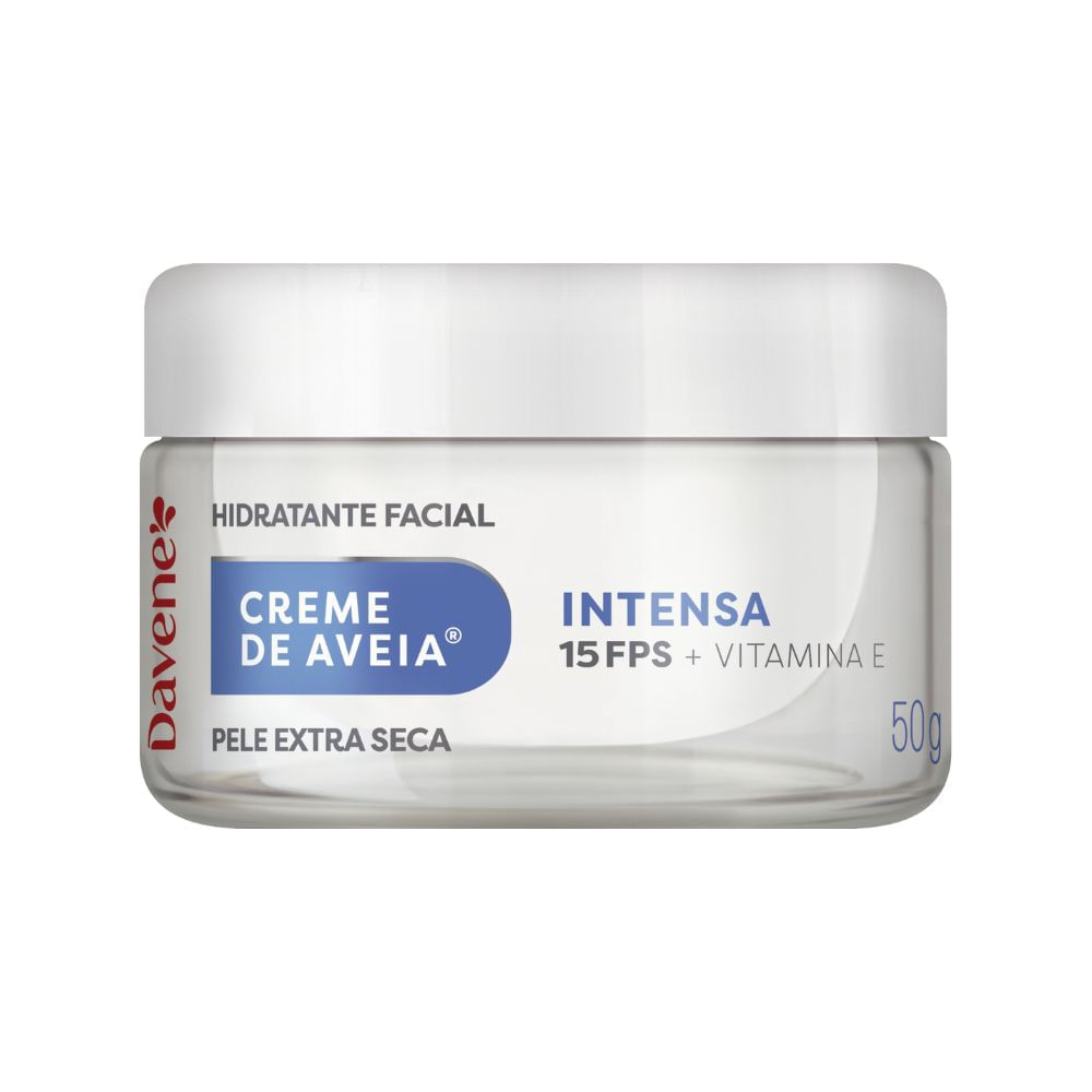 Creme Hidratante Facial  De Aveia Intensa Davene 50g