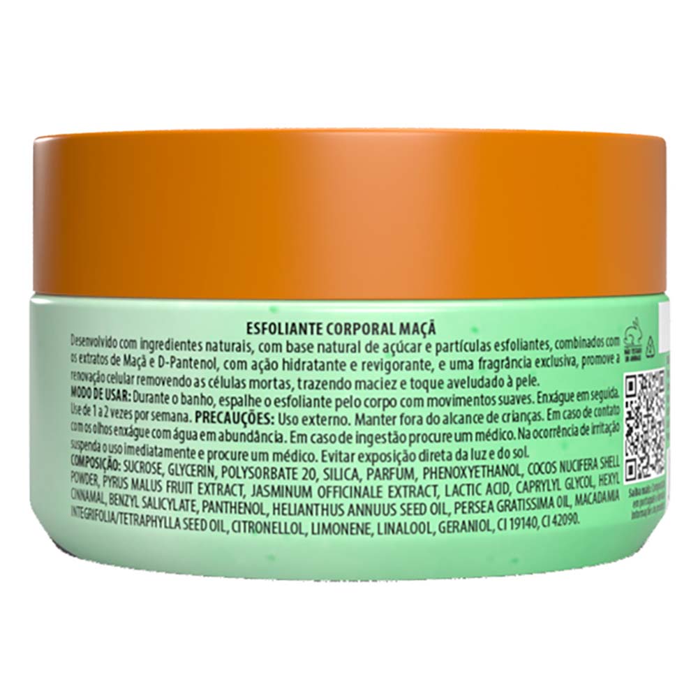 Esfoliante Corporal Sugar Scrub Nick & Vick Maçã Verde 250g