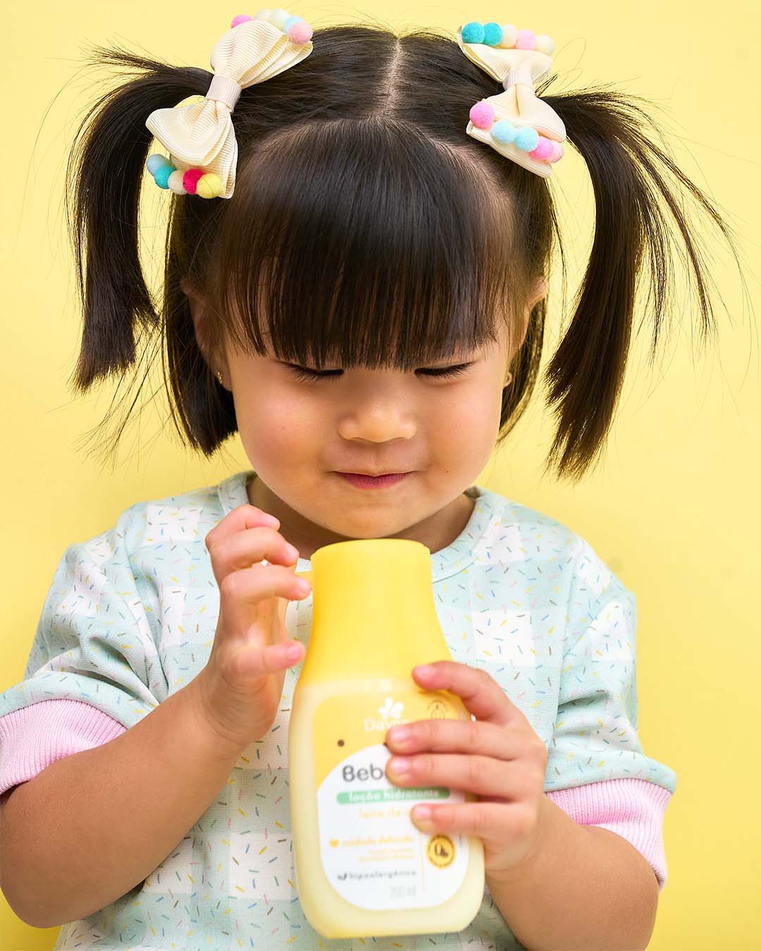 Loção Hidratante Bebê Vida Leite de Arroz Davene 200ml